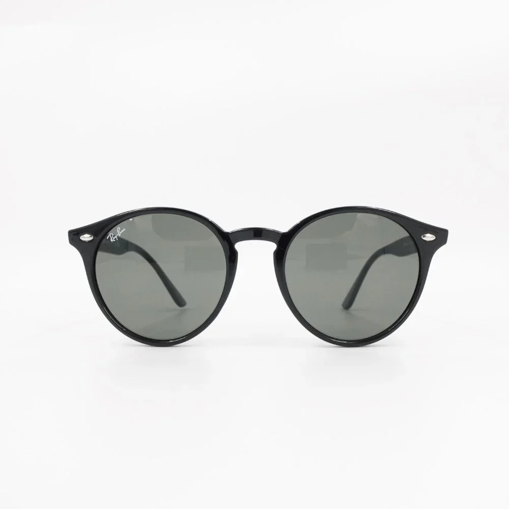 Ray-Ban Classic RB2180 Phantos Sunglasses Gray Green and Black OS
